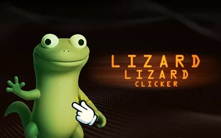 Lizard Button Clicker Game